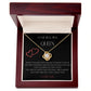 To My Beautiful Queen Love Knot Necklace