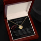 To My Beautiful Queen Love Knot Necklace