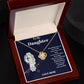 To My Daughter Love Knot Necklace
